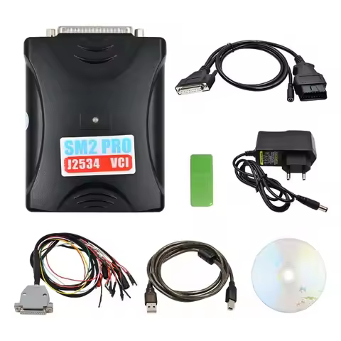 1PC SM2 PRO J2534 Pcmflash ECU I ECU Programmer Read Write ECU Tool SM2 Pro J2534 VCI Support Checks