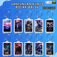 GANTUNGAN SOLO LEVELING ACRYLIC KEYCHAIN / SOLO LEVELING KEYCHAIN / SOLO LEVELING KEYCHAIN K132