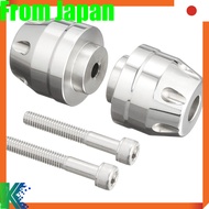 KITACO Bar End Caps for PCX and ADV Models - Polished, Stainless Steel, and DLC Coating Options