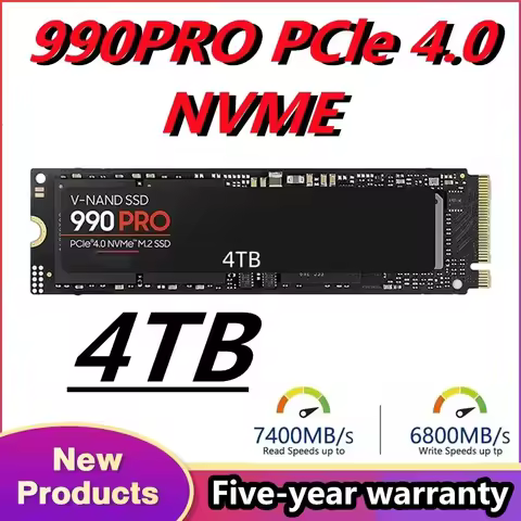 990 PRO 2TB 1TB M.2 SSD PCIe4.0 NVMe Solid State Drive for Gaming Desktop Laptop PS5