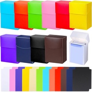 Leyndo 12 Pack TCG Cards Deck Boxes Trading Card Storage Box, Large Capacity with Dividers, Fits 80+