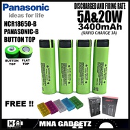 PANASONIC B 3400mAh 5A 3.7V BUTTON TOP LITHIUM ION BATTERY RECHARGEABLE BATTERY LI-ION 1PC READY STO