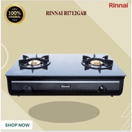 RINNAI 2-BURNER GAS STOVE RI 712GA B/RI-712GAB/ RI712GAB/RI 712 GA B/712GABORIGINAL OFFICIAL WARRANT