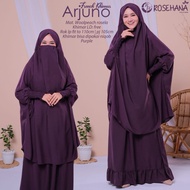 Discount Setelan Rok Khimar Cadar Arjuno French Khimar Ori Rosehana