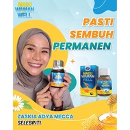 MADU BATUK WAMANWELL DEMAM DAN RADANG TENGGOROKAN AMANDEL MADU WAMAN WELL with BIRDS NEST 200gr