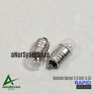 E10 Drat Flashlight Bulb / E10 Drat Flashlight