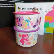 [TUPPERWARE] My Little Pony One Touch Topper Junior set (2pcs) 600ml