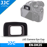 JJC Silicone Eyecup Replace DK-25 Eyepiece Viewfinder Protector For Nikon D3400 D3300 D3200 D3100 D3