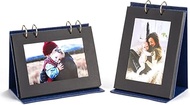 Bookletyou 4x6 Small Family Table Flip Photo Album Picture Holder Book with Magnetic Stand Desktop D