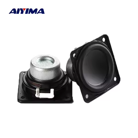 AIYIMA 2Pcs 2 Inch Full Range Audio Speaker Unit 52mm 4 Ohm 10W Hifi Stereo Loudspeaker DIY Bluetoot