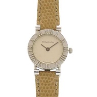 Tiffany Atlas Lizard 不鏽鋼銀色石英錶 0032 [二手] 蒂芬妮公司