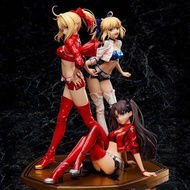全新 3盒 Stronger Saber / 遠坂凛 / 尼祿 TYPE MOON RACING Ver. 賽車 Saber / Rin / Nero FATE PVC FIGURE fate sta