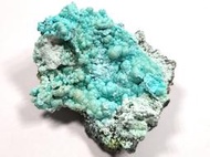 ***原礦屋*** 稀少礦物！A級貴州天藍色完整三水鋁石原礦18.83g！(礦石、寶石、冥想、靈修)