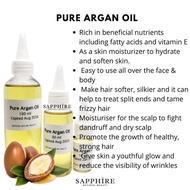 Pure Argan Oil Natural Carrier Oil