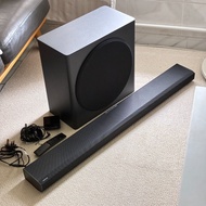 新淨 已清潔 真 3.1.2 聲道 SAMSUNG HW-Q800A Dolby Atmos 杜比全景聲 SoundBar。