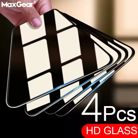 4Pcs Tempered Glass On iPhone 13 11 12 Pro Max X XS XR 7 8 6S Plus SE 2 Screen Protector For i Phone