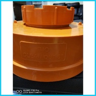 ◫ ✉ ◵ Sanitary Orange Clean Out 6"