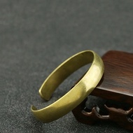 Plain brass bracelet