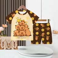 [Ship from Malaysia] 2026 New Year Collection Affordable Kids Sleepwear Boys or Girl's Short Sleeve 