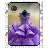AMORVELLE | Umbrella Gown For Kids