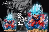 現貨 Gk雕像Demon SD超藍界王拳悟空