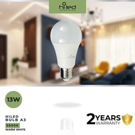 HILED LED Bulb 13W 13Watt E27 3000K Yellow