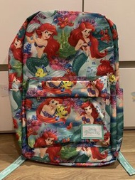 全新Disney princess Ariel backpack 美人魚公主背囊/背包
