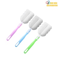 Water Cup &amp; Bottle Cleaning Sponge with Handle 1pc Multipurpose Narrow Cylinder Washing Tool Brush