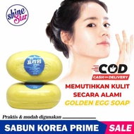 Sabun Korea Original Pemutih Badan /Sabun Miracle / golden egg soap Sabun Daki Kulit Hitam Bpom/kkm