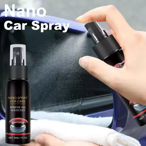 Nano Car Spray 30ml Quick Ceramic Coating Liquid Polishing Wax Renewal Agent Paint Protection for Au