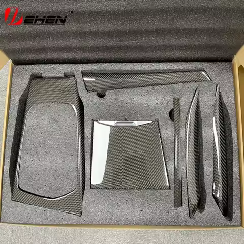 For BMW New G80 G81 G82 G83 G87 M2 M3 M4 Dry Internal Carbon Fiber Instrument Panel Center Console S