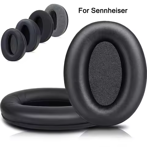 Replacement Ear Pads For Sennheiser HD 450/440/430/458BT/400S/350 BT Headphones Memory Foam Ear Cush