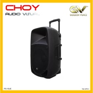 Golden Voice PS-15UE 15" Portable Speaker System With Wireless Mic