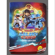 Boboiboy Galaxy playing Card Album