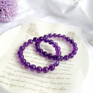 天然紫水晶手鍊