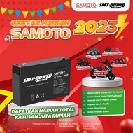 SAMOTO Battery 6V 7.5AH Baterai Aki Kering Mobil Mainan Anak SMT067