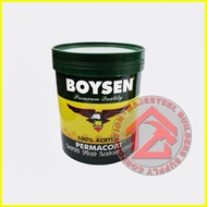 ◿ ◧ ✒ Original Boysen Permacoat Latex White Paint For Concrete and Stone 1LITER - Majesteel
