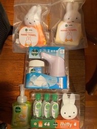 Dettol x Miffy 搓手液 洗手機套裝
