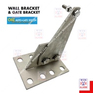 OAE AUTOGATE ARM MOTOR WALL / TRIANGLE / GATE BRACKET / SCREW AND NUT ( 304 SS ) - AUTOGATE SYSTEM