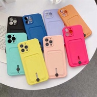 'STOCK] Suitable for Samsung A52 Phone Case Card s24s23s22s21ultra Push Card A12A21s Back Clip A32A5