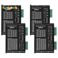 DM556 CNC Digital Stepper Driver DM556 Stepper Motor Controller 2-Phase Stepper Motor Driver 4Pack