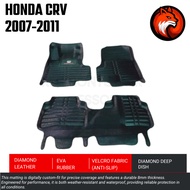 Honda CRV 2007-2011 Premium Diamond Deep Dish Car Matting, car accessories, interior car accessories