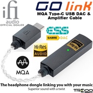 iFi GO link MQA Type-C/Lightning USB DAC &amp; Amplifier Cable