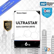 HDD Harddisk Internal WD Ultrastar 6TB 3.5 SATA 3 - Hardisk WD