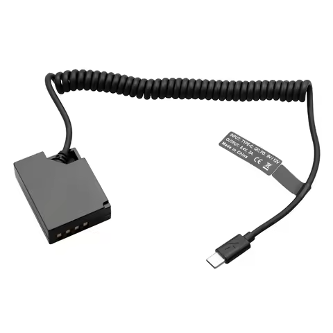 NP W126 Dummy Coupler Battery Type-C Spring Cable Replacement For Fujifilm X-S10 XT1 XT30 XT100 XT20
