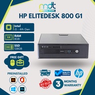 HP Elitedesk 800 G1 / G2 Quad Core 8GB RAM, 128GB / 256GB SSD Win10 Pro/WIndows 11 Office use, Busin