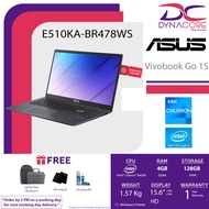 ASUS Vivobook Go 15 E510KA-BR478WS laptop (N4500/4GB/128GB eMMC/15.6"HD/W11 H-S) 1Year warranty