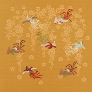 京都風呂敷包巾-德川家康美術館 三巾-長尾鳥