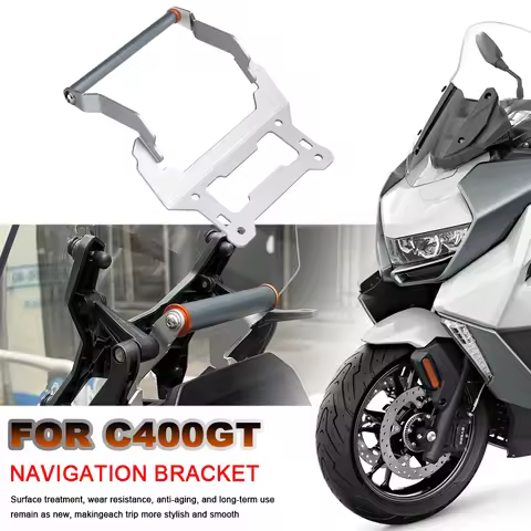Motorcycle Mobile Phone Holder Stand GPS Navigation Support Bracket For BMW C400GT C400 GT C 400 GT 