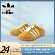 AUTHENTIC SHOES}  Adidas Originals Gazelle Indoor  รองเท้าผ้าใบรองเท้าวิ่ งรองเท้ากีฬารองเา รองเท้าวิ่งรองเท้าลำลอง WARRANTY 5 YEARS